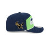 Seattle Seahawks Navy Split Panel Stretch-Snap Cap 3 Seattle Seahawks Navy Split Panel Stretch-Snap Cap