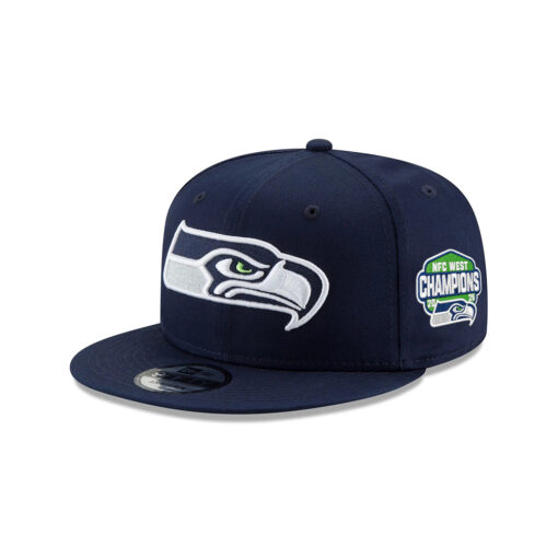 Seattle Seahawks Navy Victory Banner Snapback Cap Seattle Seahawks Navy Victory Banner Snapback Cap