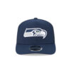 Seattle Seahawks Navy Victory Banner Trucker Cap 2 Seattle Seahawks Navy Victory Banner Trucker Cap