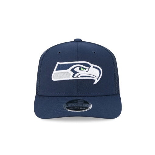 Seattle Seahawks Navy Victory Banner Trucker Cap Seattle Seahawks Navy Victory Banner Trucker Cap