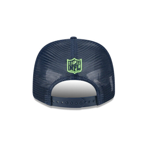 Seattle Seahawks Navy Victory Banner Trucker Cap Seattle Seahawks Navy Victory Banner Trucker Cap
