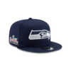 Seattle Seahawks Victory Side Patch Snapback Cap