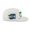 Seattle Seahawks White Retro Corduroy Snapback Cap