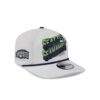 Seattle Seahawks White Rugged Fan Adjustable Cap