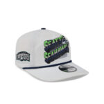 Seattle Seahawks White Rugged Fan Adjustable Cap