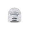 Seattle Seahawks Winter Camo Service Fan Stretch-Fit Cap