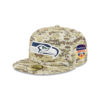 Seattle SeahawksDigital Camouflage Service Fan Fitted Cap