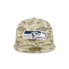 Seattle SeahawksDigital Camouflage Service Fan Fitted Cap