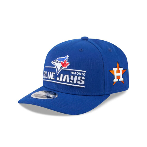 Toronto Blue Jays Blue Stretch-Snap Fan Cap