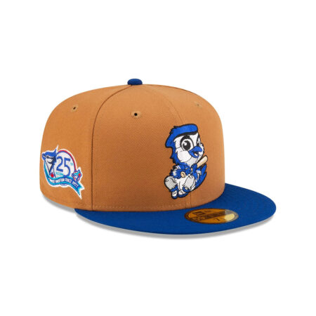 Toronto Blue Jays Casual Fan Fitted Cap in Brown
