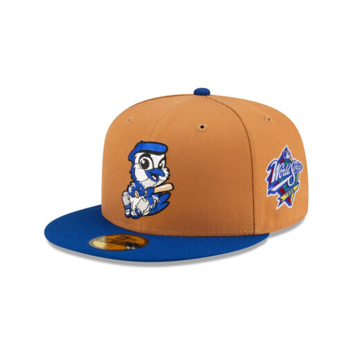 Toronto Blue Jays Casual Fan Fitted Cap in Brown