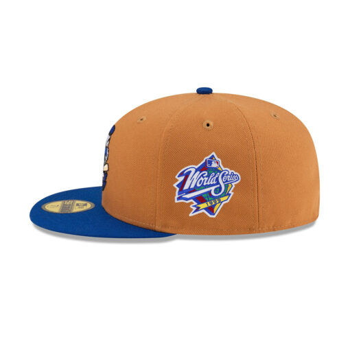 Toronto Blue Jays Casual Fan Fitted Cap in Brown