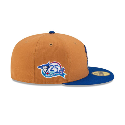 Toronto Blue Jays Casual Fan Fitted Cap in Brown