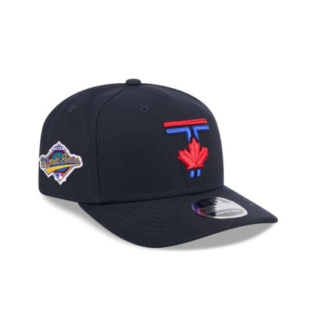 Toronto Blue Jays City Night Stretch-Snap Cap in Black