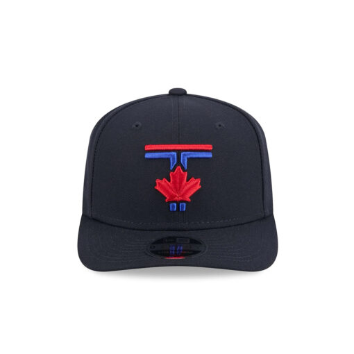Toronto Blue Jays City Night Stretch-Snap Cap in Black