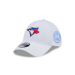Toronto Blue Jays Clean White Stretch-Fit Cap