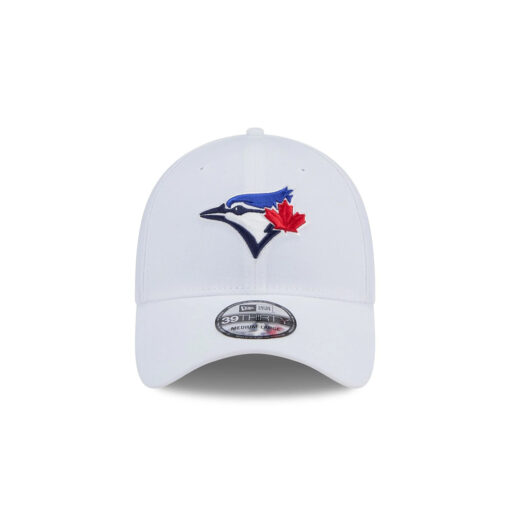 Toronto Blue Jays Clean White Stretch-Fit Cap