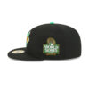 Toronto Blue Jays Clover Fan Fitted Cap in Black