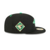 Toronto Blue Jays Clover Fan Fitted Cap in Black