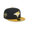 Toronto Blue Jays Metallic Gold Logo Fitted Cap