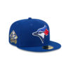 Toronto Blue Jays Number 42 Tribute Fitted Cap in Blue