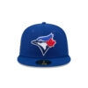 Toronto Blue Jays Number 42 Tribute Fitted Cap in Blue
