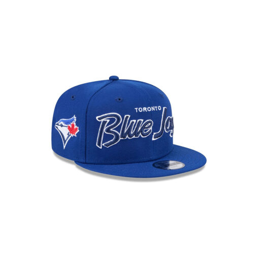 Toronto Blue Jays Script Fan Snapback in Blue