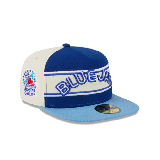Toronto Blue Jays Summer Fan Fitted Cap in White
