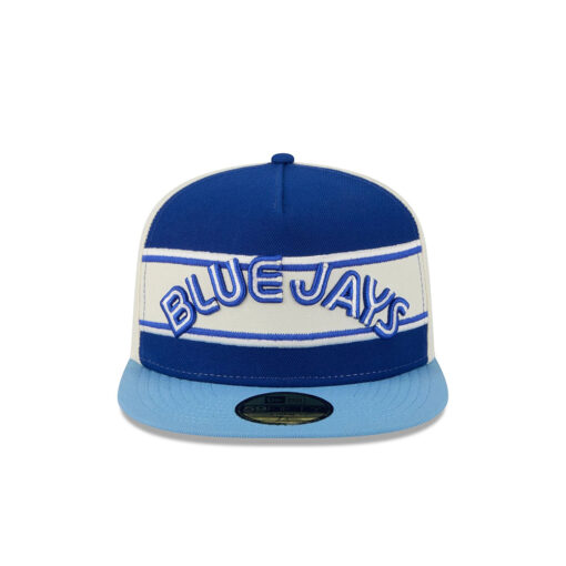Toronto Blue Jays Summer Fan Fitted Cap in White