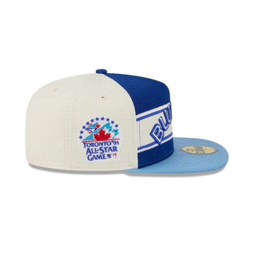 Toronto Blue Jays Summer Fan Fitted Cap in White