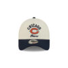Chicago Bears Arched Logo A-Frame Snapback Hat in White