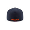 Chicago Bears Bear Head Side Patch Fitted Hat in Navy 5 Chicago Bears Bear Head Side Patch Fitted Hat in Navy