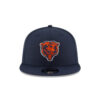 Chicago Bears Bear Head Side Patch Snapback Hat in Navy 2 Chicago Bears Bear Head Side Patch Snapback Hat in Navy