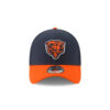 Chicago Bears Bear Head Side Patch Stretch Fit Hat in Navy and Orange 3 Chicago Bears Bear Head Side Patch Stretch Fit Hat in Navy and Orange