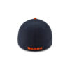 Chicago Bears Bear Head Side Patch Stretch Fit Hat in Navy and Orange 5 Chicago Bears Bear Head Side Patch Stretch Fit Hat in Navy and Orange