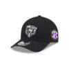 Chicago Bears Black and White Bear Head Side Patch A-Frame Snapback Hat in Black 1 Chicago Bears Black and White Bear Head Side Patch A-Frame Snapback Hat in Black