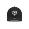 Chicago Bears Black and White Bear Head Side Patch A-Frame Snapback Hat in Black 2 Chicago Bears Black and White Bear Head Side Patch A-Frame Snapback Hat in Black