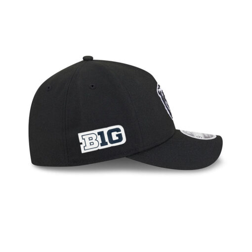 Chicago Bears Black and White Bear Head Side Patch A-Frame Snapback Hat in Black Chicago Bears Black and White Bear Head Side Patch A-Frame Snapback Hat in Black