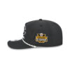 Chicago Bears Black and White C Mark Wordmark Rope Adjustable Hat in Black