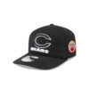 Chicago Bears Black and White C Mark Wordmark Side Patch Adjustable Hat in Black 1 Chicago Bears Black and White C Mark Wordmark Side Patch Adjustable Hat in Black