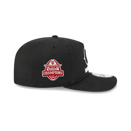Chicago Bears Black and White C Mark Wordmark Side Patch Adjustable Hat in Black Chicago Bears Black and White C Mark Wordmark Side Patch Adjustable Hat in Black