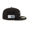 Chicago Bears Black and White C Mark Wordmark Side Patch Fitted Hat in Black 4 Chicago Bears Black and White C Mark Wordmark Side Patch Fitted Hat in Black
