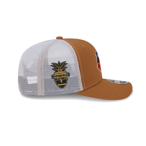 Chicago Bears Bronze Logo Trucker Hat in Bronze