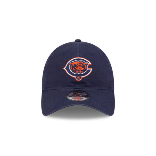 Chicago Bears C Mark Bear Head Side Patch Adjustable Hat in Navy Chicago Bears C Mark Bear Head Side Patch Adjustable Hat in Navy