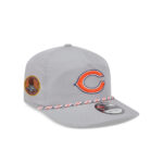 Chicago Bears C Mark Rope Side Patch Adjustable Hat in Gray