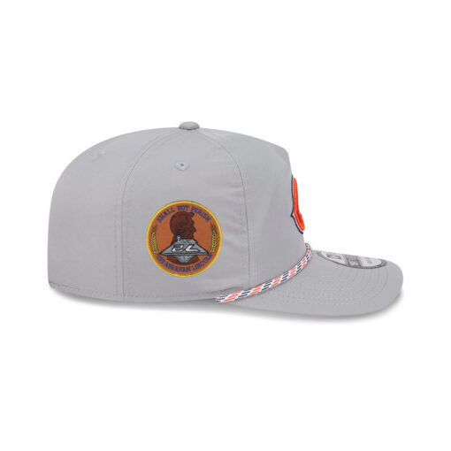 Chicago Bears C Mark Rope Side Patch Adjustable Hat in Gray Chicago Bears C Mark Rope Side Patch Adjustable Hat in Gray