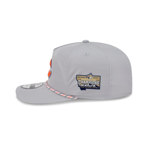 Chicago Bears C Mark Rope Side Patch Adjustable Hat in Gray Chicago Bears C Mark Rope Side Patch Adjustable Hat in Gray