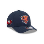Chicago Bears C Mark Side Patch Kids Snapback Hat in Navy