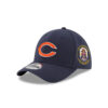 Chicago Bears C Mark Side Patch Stretch Fit Hat in Navy 1 Chicago Bears C Mark Side Patch Stretch Fit Hat in Navy