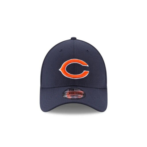 Chicago Bears C Mark Side Patch Stretch Fit Hat in Navy Chicago Bears C Mark Side Patch Stretch Fit Hat in Navy